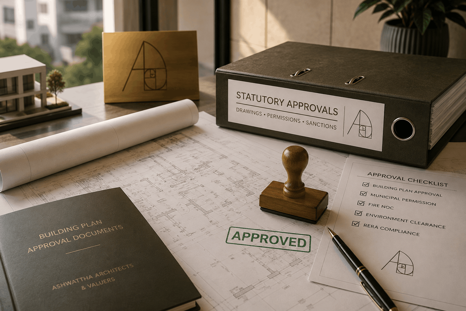 Statutory building approvals and municipal sanctions